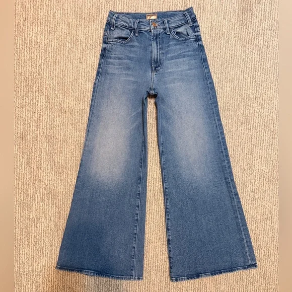 Mother Hustler Roller Ankle High on the Hog Jeans size 25 - Picture 1 of 13